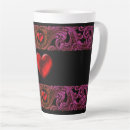 Recherche de amour gothique tasses Vintage