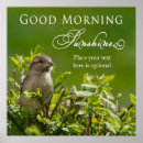 Recherche de good morning posters Nature