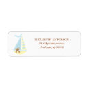 Search for sailboat return address labels Baby shower