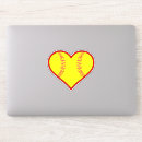 Search for love softball stickers Coach