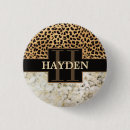 Search for leopard pattern buttons Stylish