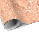 Search for rose gold glitter wrapping paper Blush