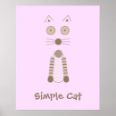 Recherche de chat abstrait posters Graphique