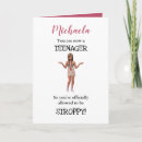 Search for funny 13th birthday cards 13 years old