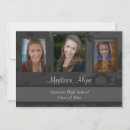 Search for grey graduation invitations Simple