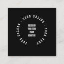 Search for party supplies business cards Black