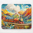 Recherche de paysage abstrait tapis souris Peinture