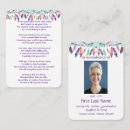 Search for in loving memory business cards Gone but not forgotten
