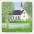 Search for white church stickers Stained glass