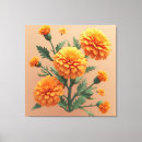 Search for vibrant canvas prints Orange