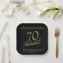 Search for 70th birthday plates 70 and fabulous