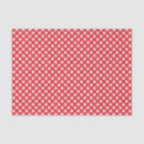 Search for red gingham tissue paper Country