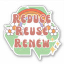 Search for reduce stickers Recycling