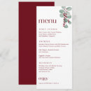 Search for christmas wedding menus Greenery