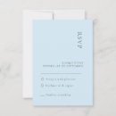 Search for soft rsvp cards Blue