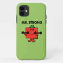 Search for mr strong iphone cases Roger hargreaves