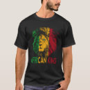 Search for african lion tshirts Black