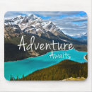Search for adventure awaits mousepads Quote