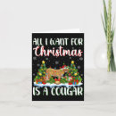 Search for cougar christmas cards Xmas