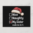 Search for naughty santa postcards Pyjamas