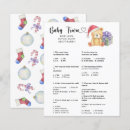Search for christmas baby shower games Watercolor