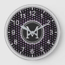 Recherche de pois violet horloges Moderne