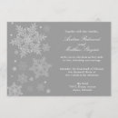 Search for frosty invitations Snowflakes