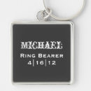 Search for grooms keychains Ring bearer