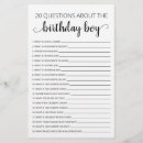 Recherche de son un garçon invitations Modèle