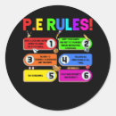 Recherche de règles autocollants Enseignant