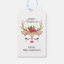 Recherche de cute reindeer gift tags Noël