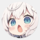Search for chibi girl stickers Otaku