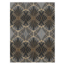Search for black gold art deco tablecloths Retro