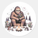 Search for mythical creature stickers Sasquatch