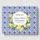 Search for lemon guest books Blue