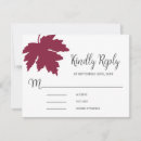 Search for maple rsvp cards Autumn