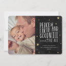 Search for peace on earth christmas cards Stars