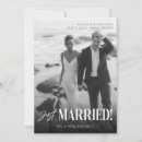Search for just married invitations We got married