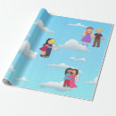 Search for in heaven wrapping paper Angels