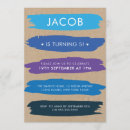 Recherche de nuances de bleu invitations Unique