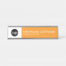 Search for orange name plates Business