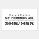 Search for pronoun stickers Gender