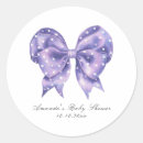 Recherche de pois violet autocollants Points