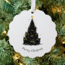 Search for humor ornaments Black cat