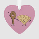 Search for chicken ornaments Fried