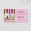 Recherche de friandises cartes visite Rose
