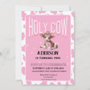 Search for holy cow im one birthday invitations Ranch birthday party