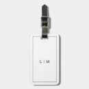 Search for initial luggage tags Classic