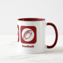 Search for football helmet mugs Touchdown