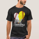 Search for softball grandma tshirts Mom